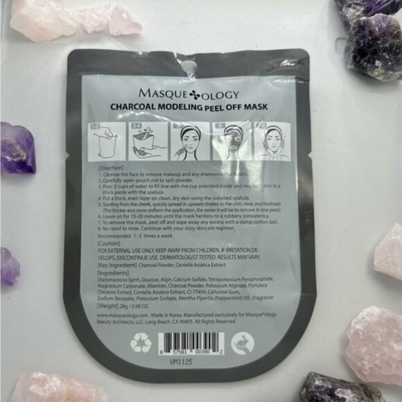 Set of 3 Masqueology charcoal modeling mask - Picture 2 of 2